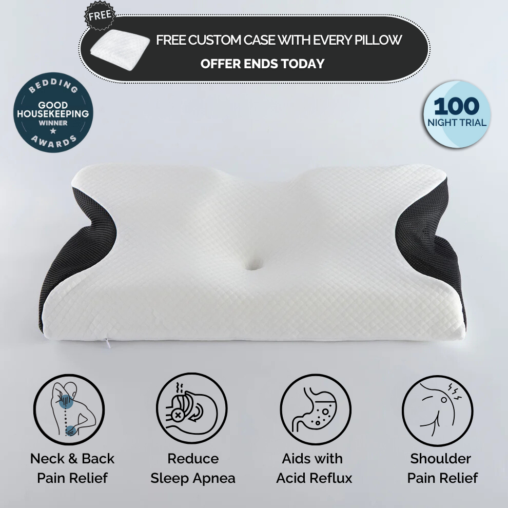 Snugbio™ Premium Contour Relief Pillow